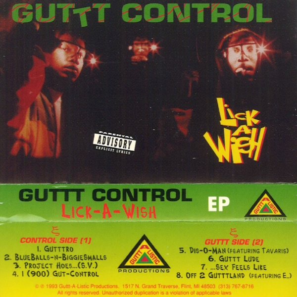 Guttt Control - Lick-A-Wish EP