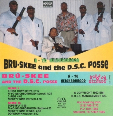 Bru-Skee And The D.S.C. Posse - N-Yo Neighborhood