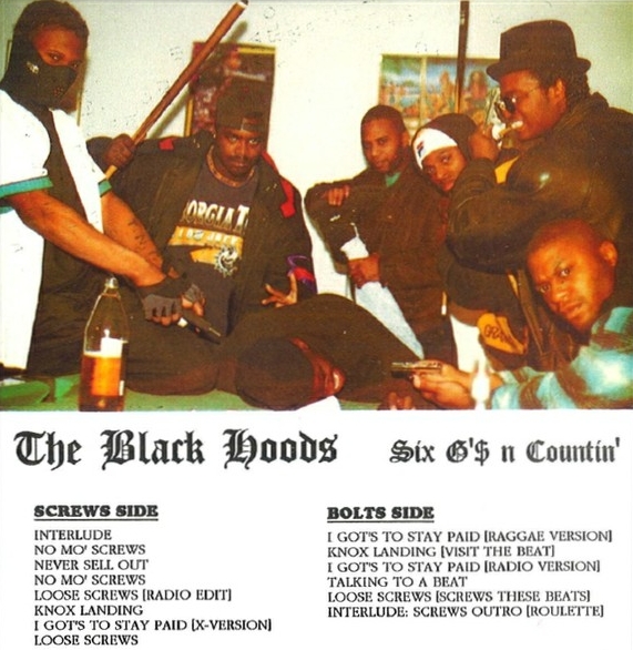 The Black Hoods - Six G's N Countin'